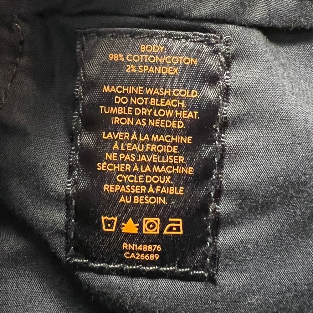 Men’s Good Man pants - size 32 Dark Blue- Black - Picture 8 of 12